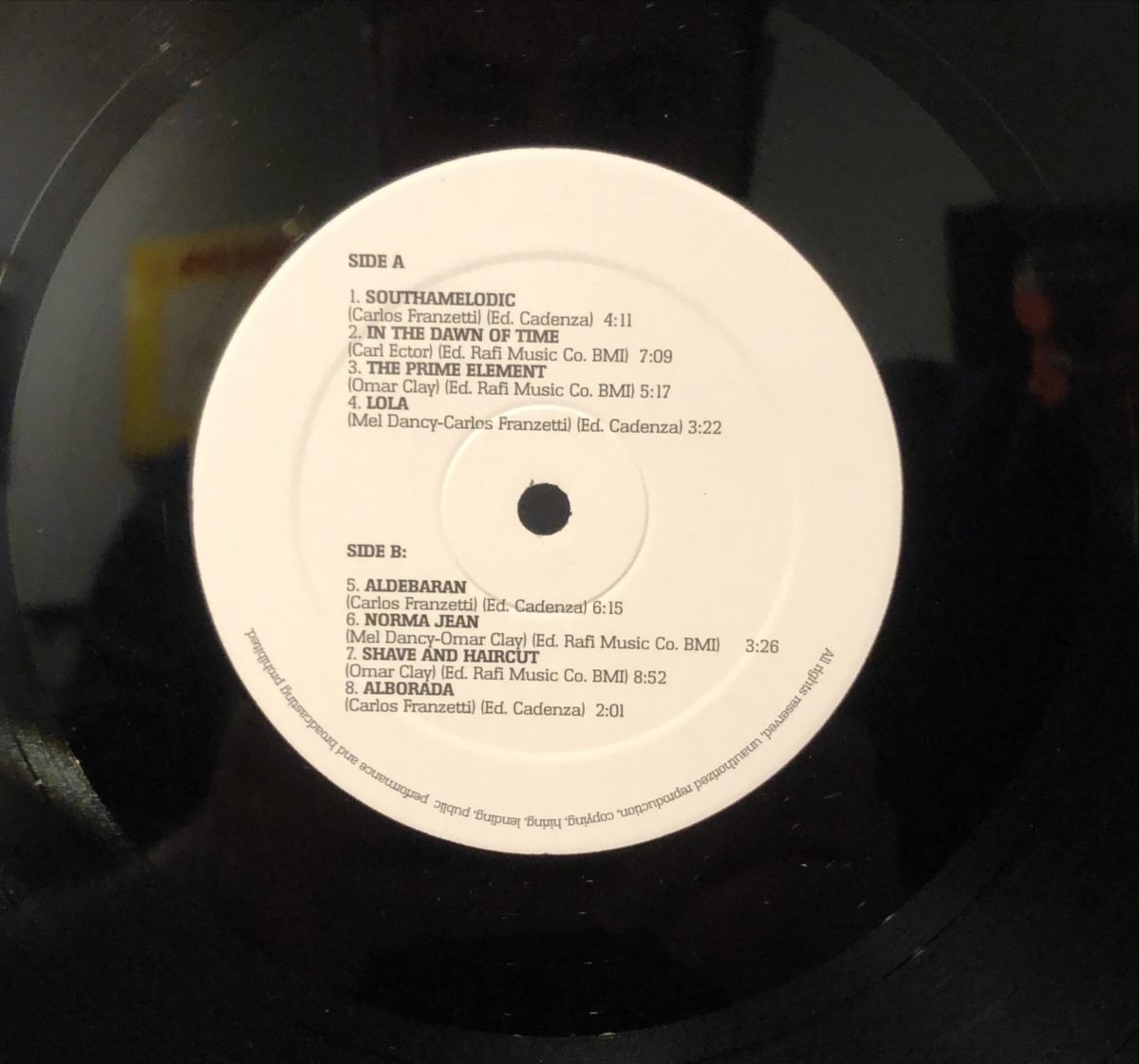 The Prime Element ‎– Alborada LP Plak - Görsel 3
