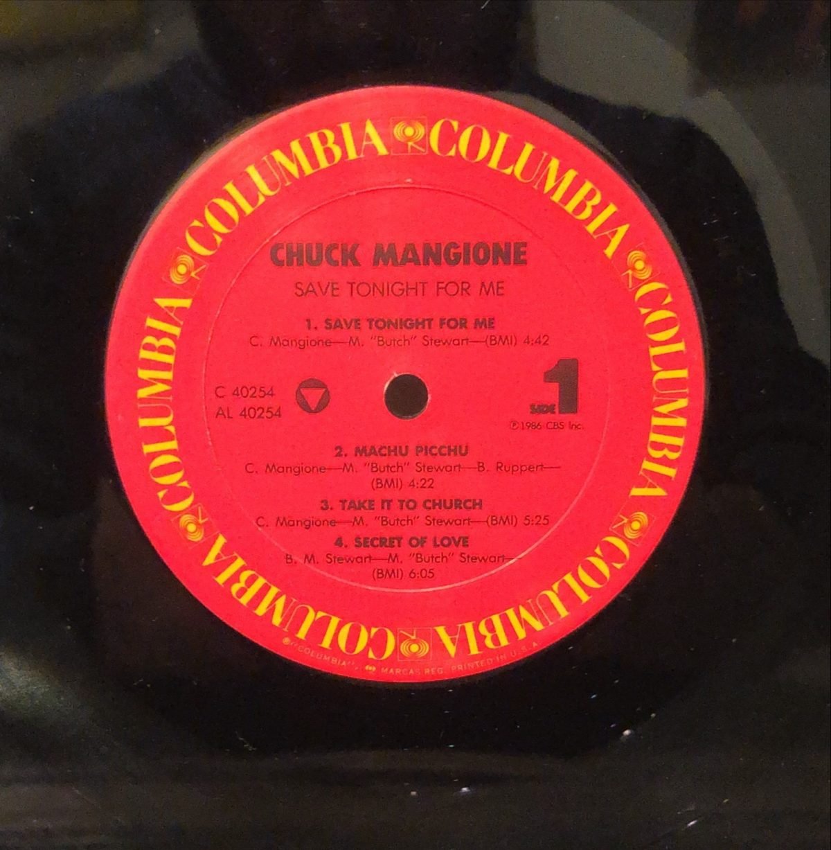 Chuck Mangione ‎– Save Tonight For Me LP Plak - Görsel 3