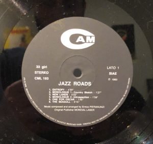 Enrico Pieranunzi ‎– Jazz Roads LP Plak - Görsel 3