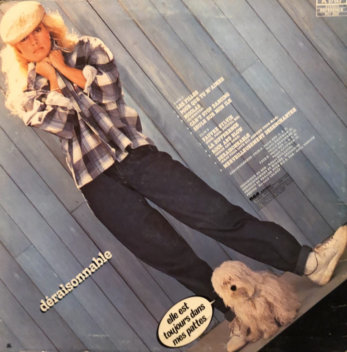 Sylvie Vartan ‎– Déraisonnable LP Plak - Görsel 2