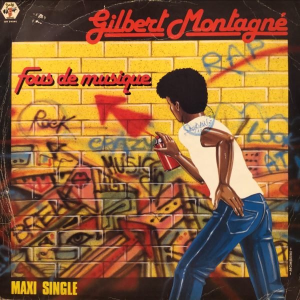 Gilbert Montagné ‎– Fous De Musique 12'' Maxi Single Plak
