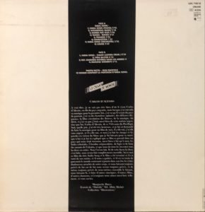 Carlos D'Alessio / Marguerite Duras ‎– India Song Et Autres Musiques De Films LP Plak - Görsel 2