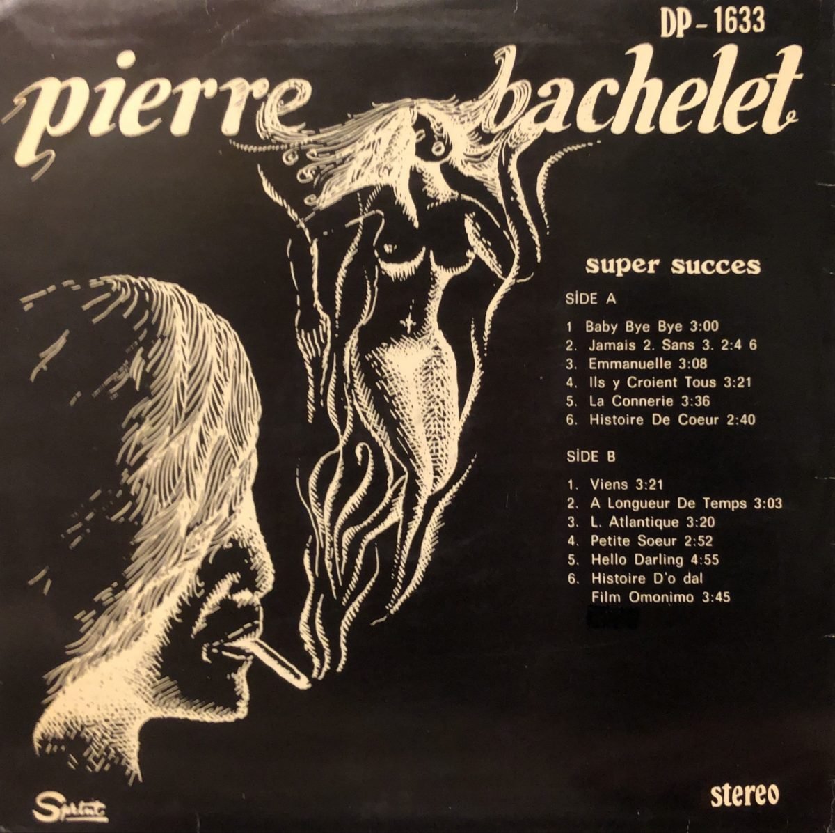 Pierre Bachelet ‎– Super Succes LP Plak - Görsel 2
