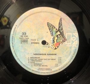 Veronique Sanson ‎– Veronique Sanson LP Plak - Görsel 3
