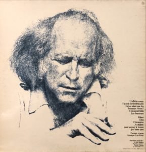 Ferré / Aragon ‎– L'Affiche Rouge LP Plak - Görsel 2