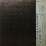Jacques Labrecque ‎– Folk Songs Of France And French Canada LP Plak - Görsel 2