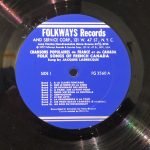Jacques Labrecque ‎– Folk Songs Of France And French Canada LP Plak - Görsel 3
