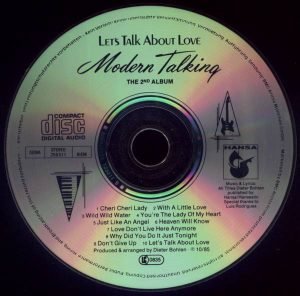Modern Talking ‎– Let's Talk About Love The 2nd Album CD - Görsel 3