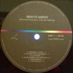 Brigitte Bardot ‎– Sings LP Plak - Görsel 3