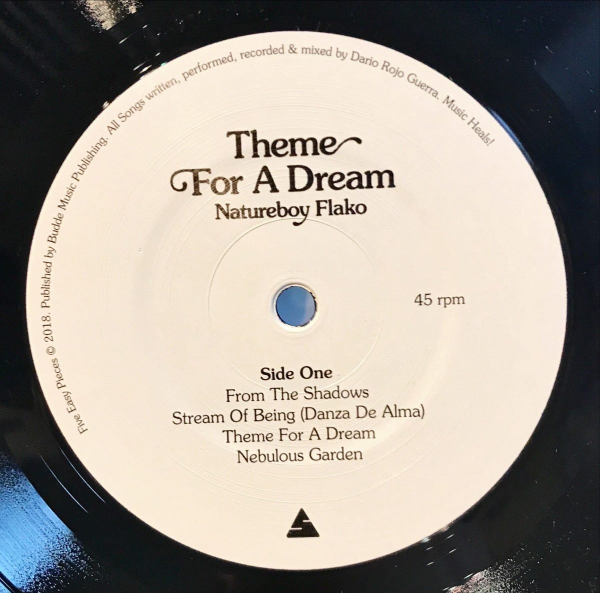 Natureboy Flako ‎– Theme For A Dream LP Plak - Görsel 3