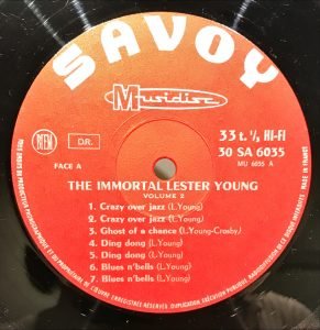 Lester Young - The Immortal Vol. II LP Plak - Görsel 2