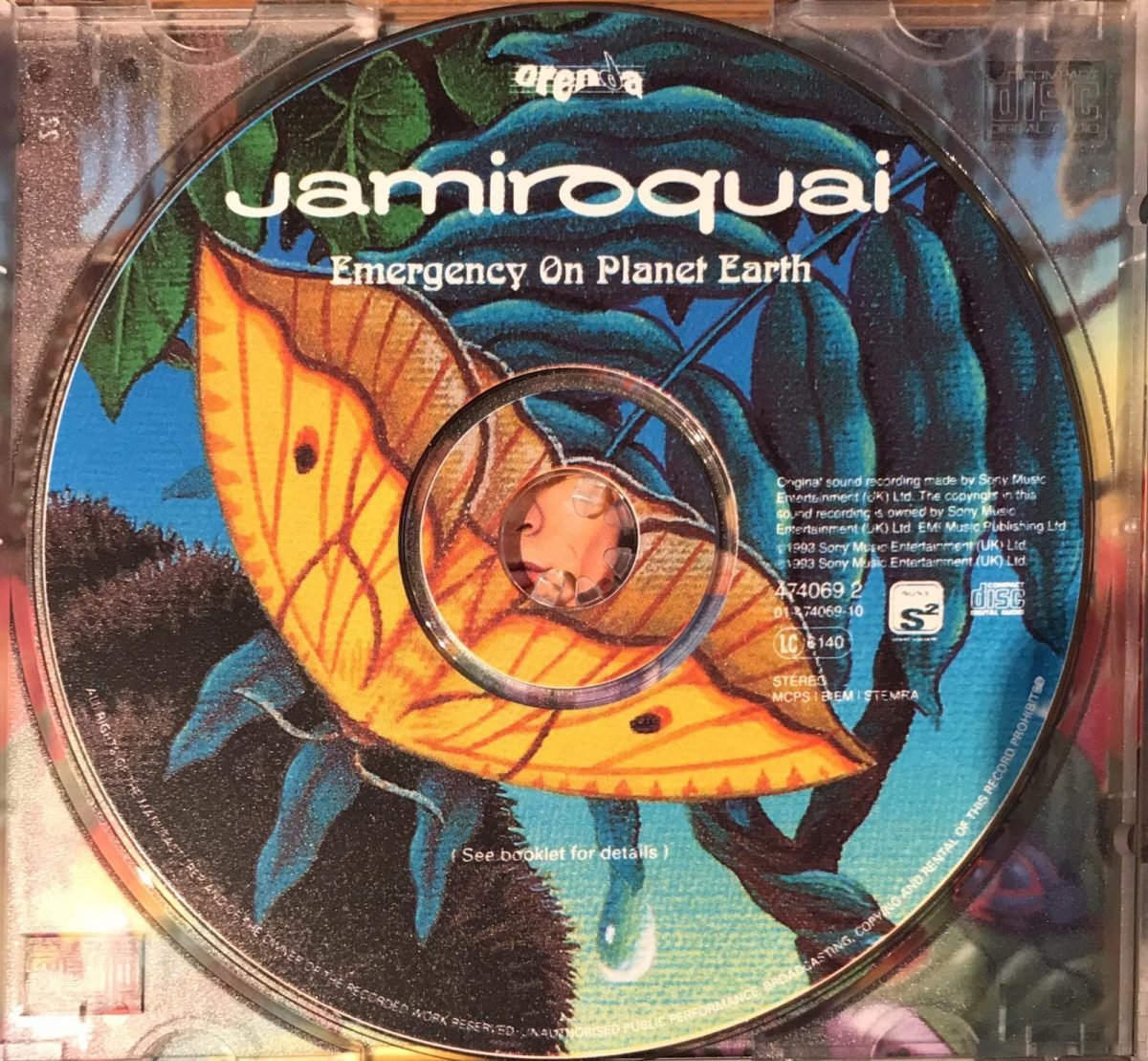 Jamiroquai ‎– Emergency On Planet Earth CD - Görsel 2