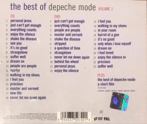 Depeche Mode ‎– The Best Of Depeche Mode (Volume 1)  CD + DVD - Görsel 3