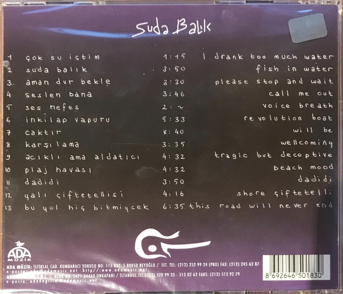ZeN ‎– Suda Balık  CD Ambalajında - Görsel 2