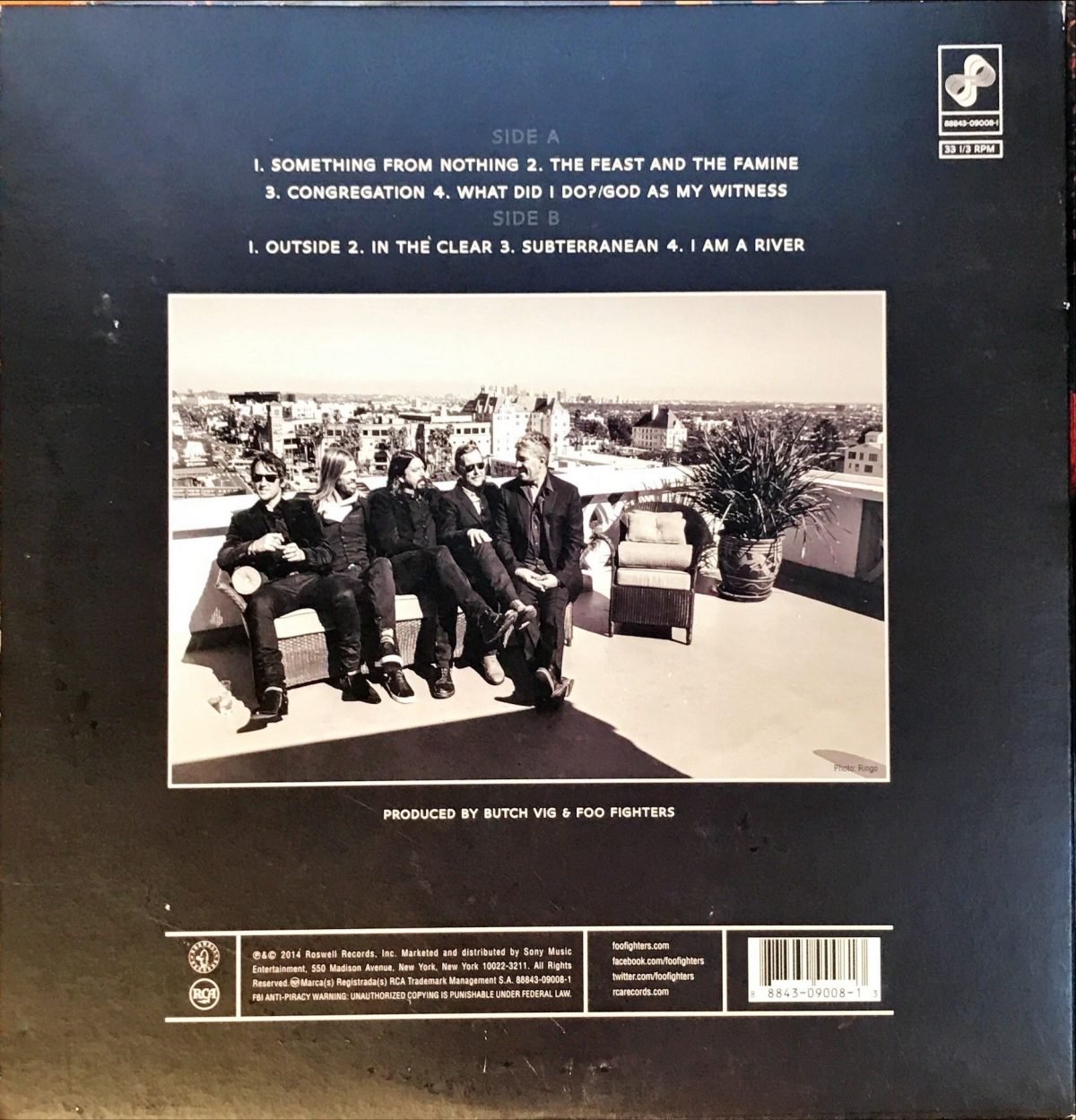 Foo Fighters ‎– Sonic Highways LP Plak - Görsel 2