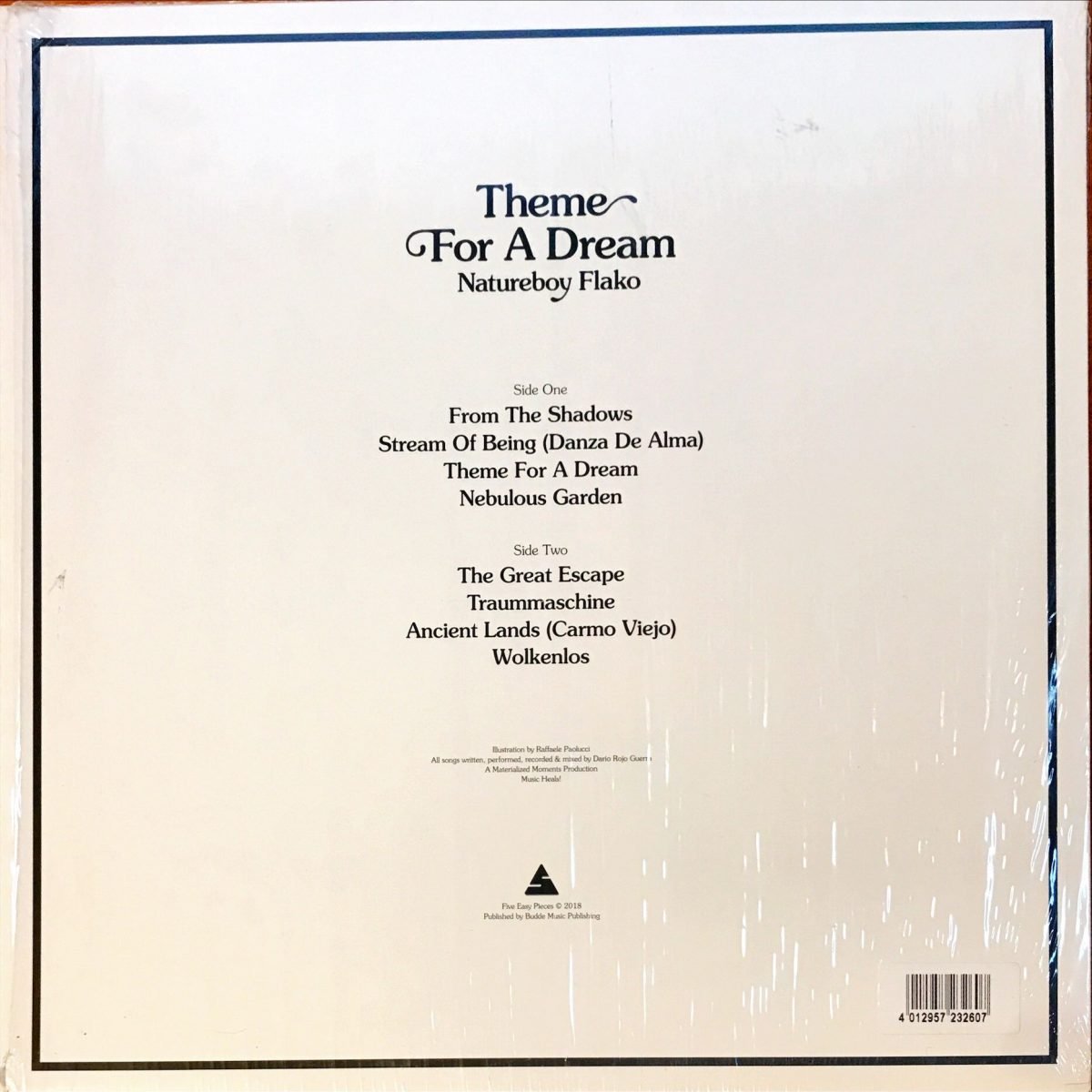 Natureboy Flako ‎– Theme For A Dream LP Plak - Görsel 2