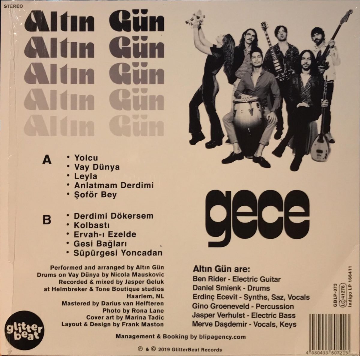 Altın Gün ‎– Gece LP Plak - Görsel 3