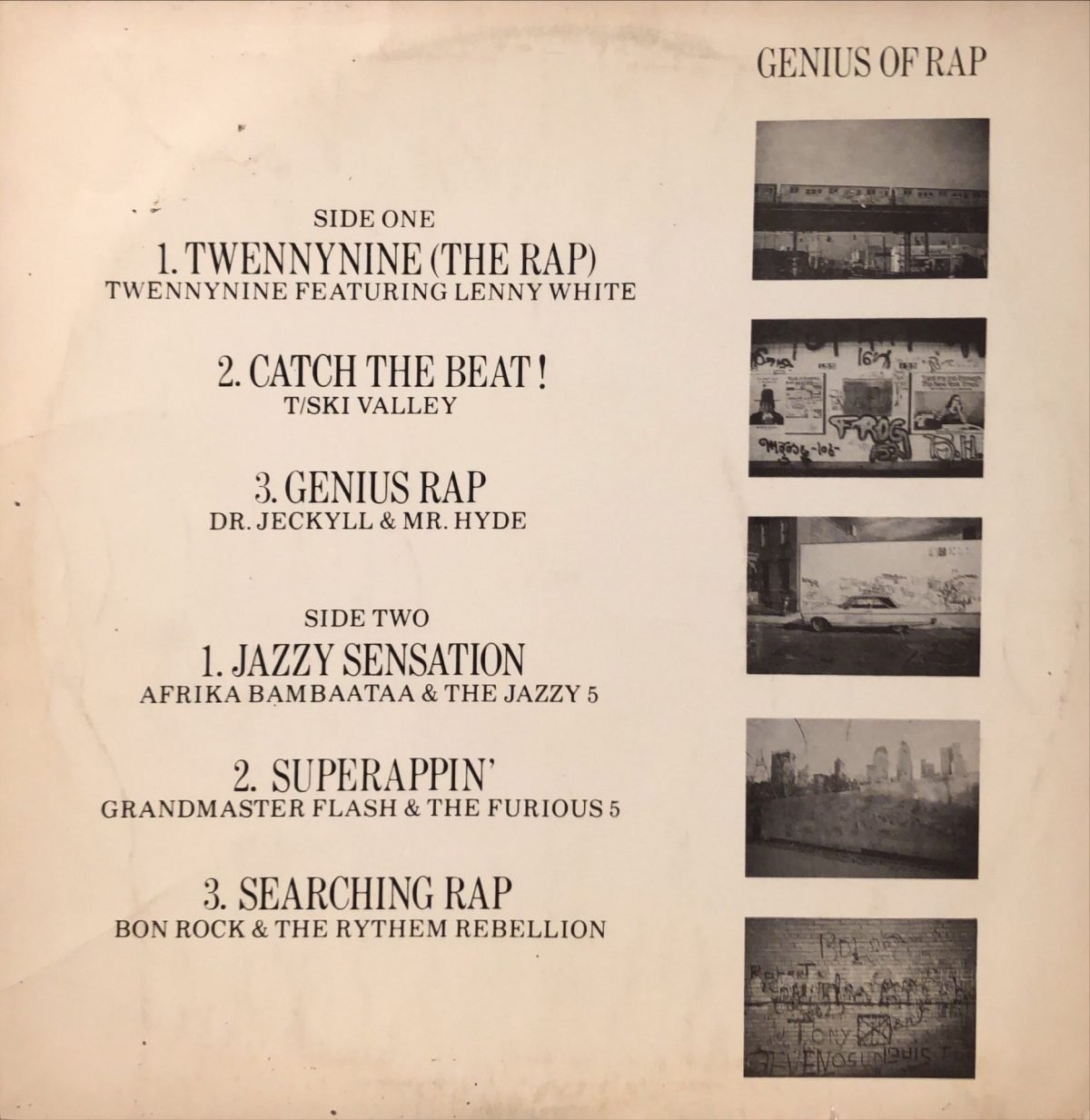 Genius Of Rap - LP Plak - Görsel 2