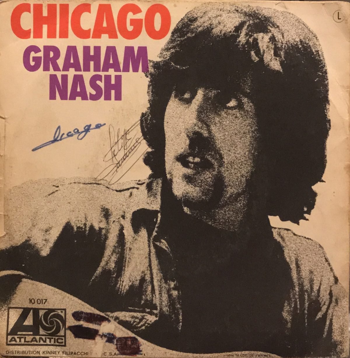Graham Nash ‎– Chicago 45lik Plak - Görsel 2