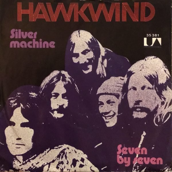 Hawkwind ‎– Silver Machine 45lik Plak