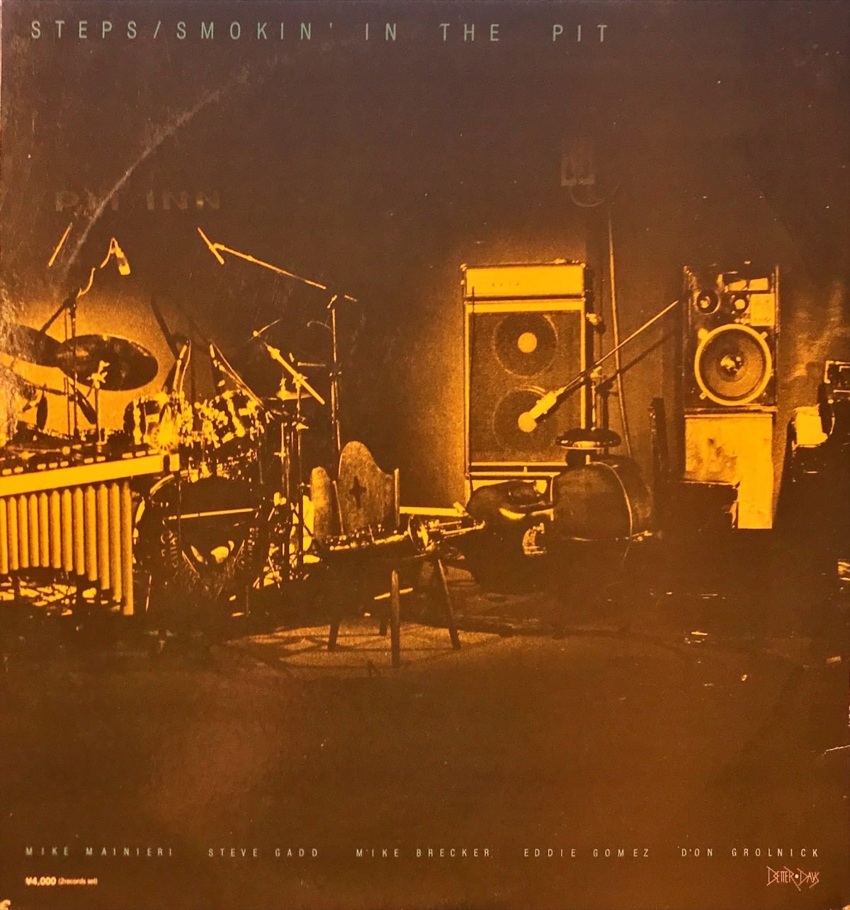 Steps ‎– Smokin' In The Pit 2 x LP Plak - Görsel 2