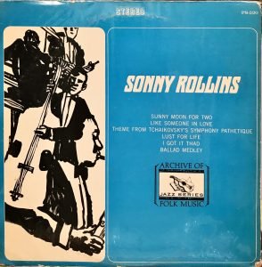 Sonny Rollins LP Plak