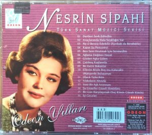 Nesrin Sipahi ‎– Odeon Yılları CD - Görsel 2