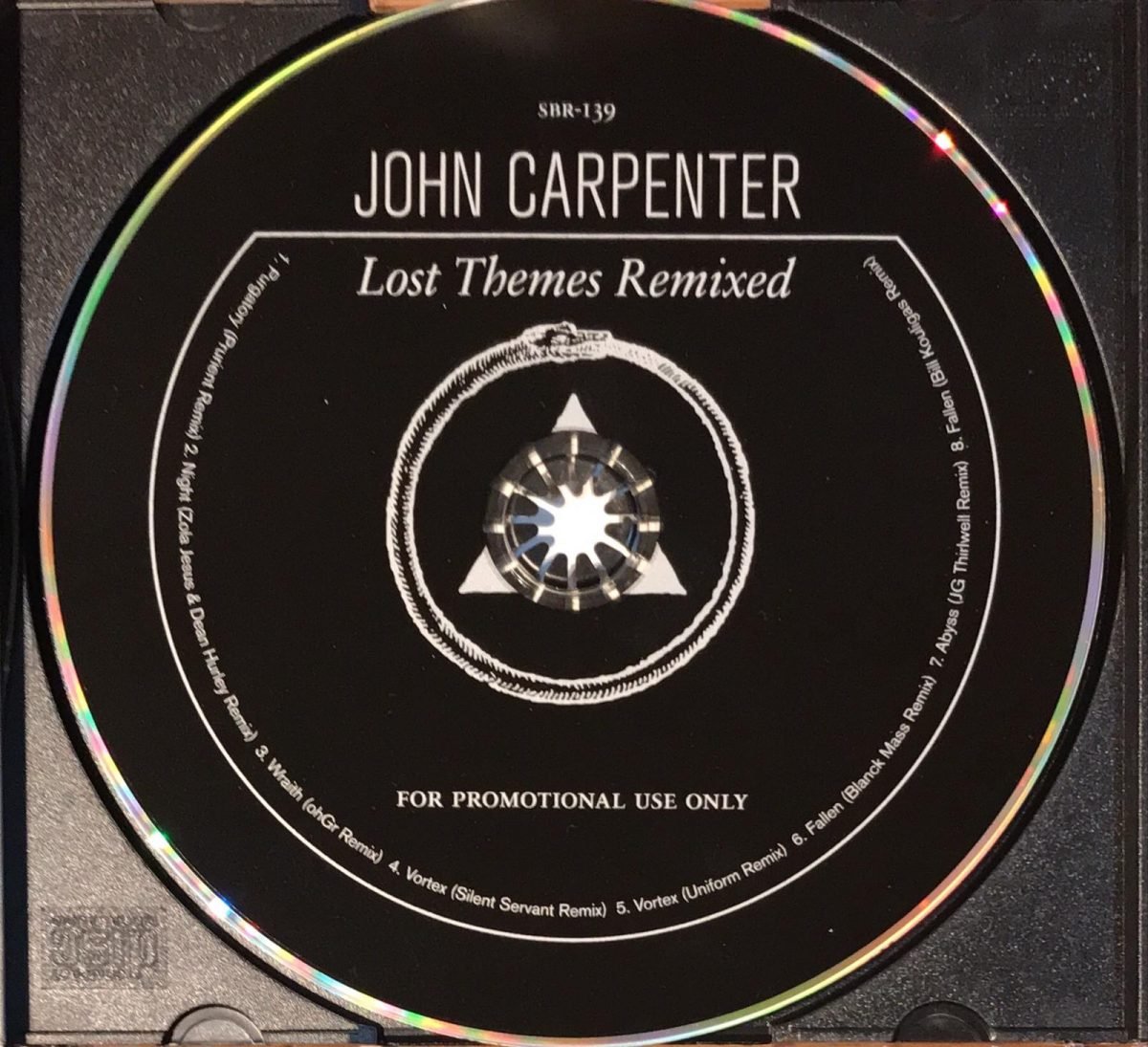 John Carpenter ‎– Lost Themes Remixed CD - Görsel 2