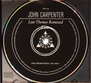 John Carpenter ‎– Lost Themes Remixed CD - Görsel 2
