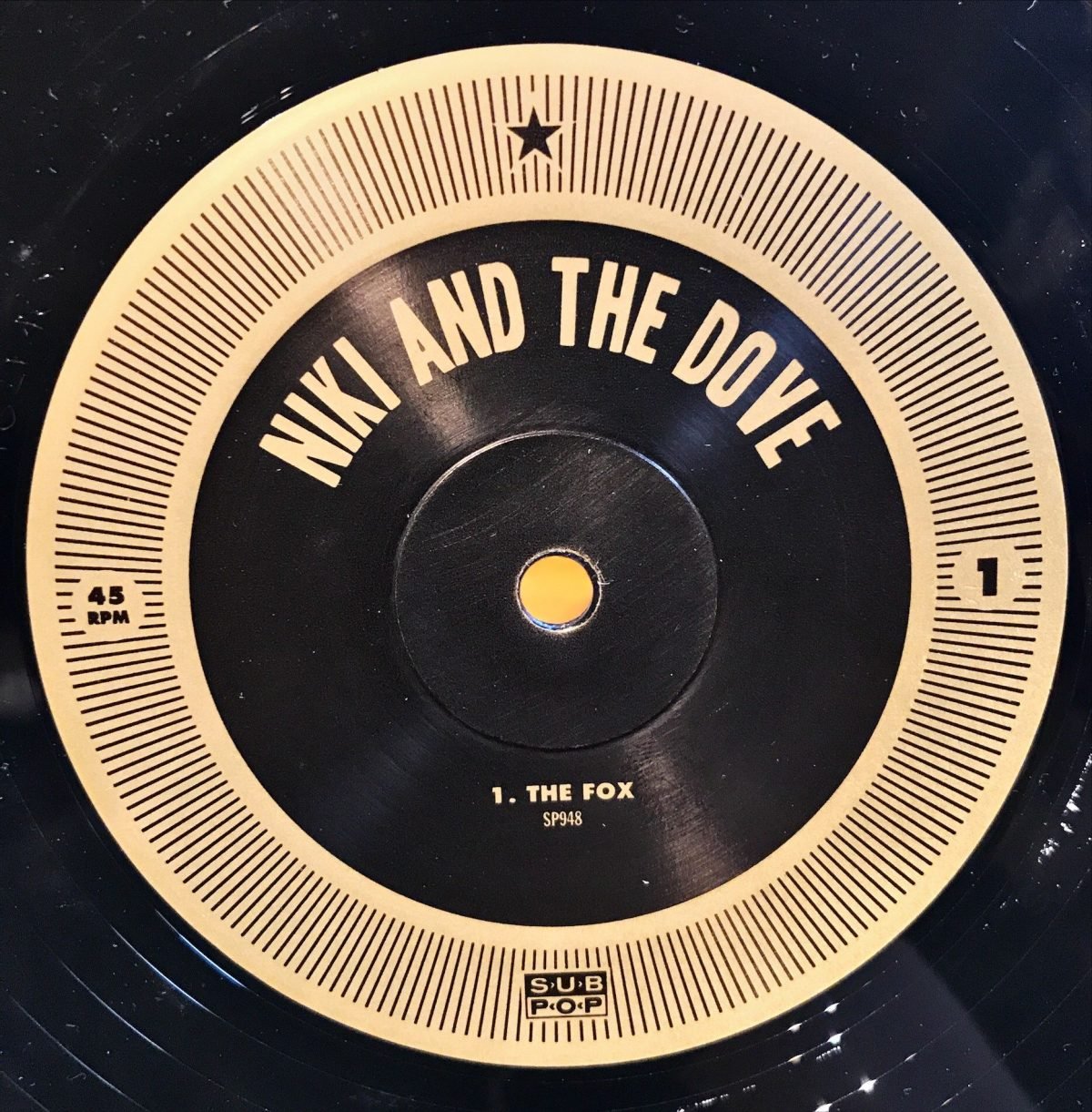 Niki & The Dove ‎– The Fox 12” Maxi Single Plak - Görsel 3