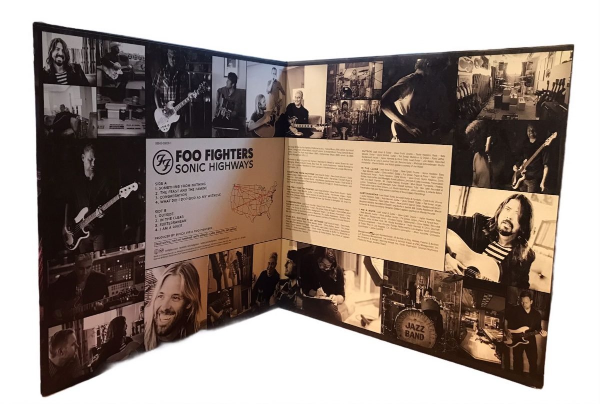 Foo Fighters ‎– Sonic Highways LP Plak - Görsel 3