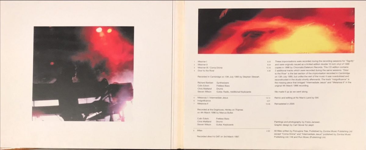 Porcupine Tree ‎– Metanoia CD - Görsel 3