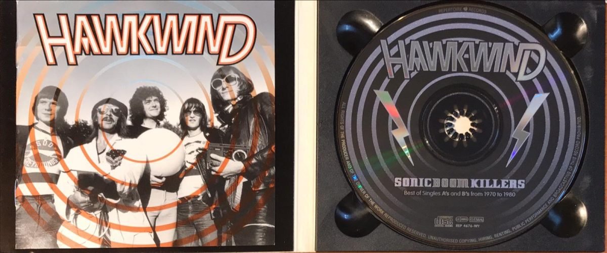 Hawkwind ‎– Sonic Boom Killers (Best Of Singles A's And B's From 1970 To 1980) CD - Görsel 2