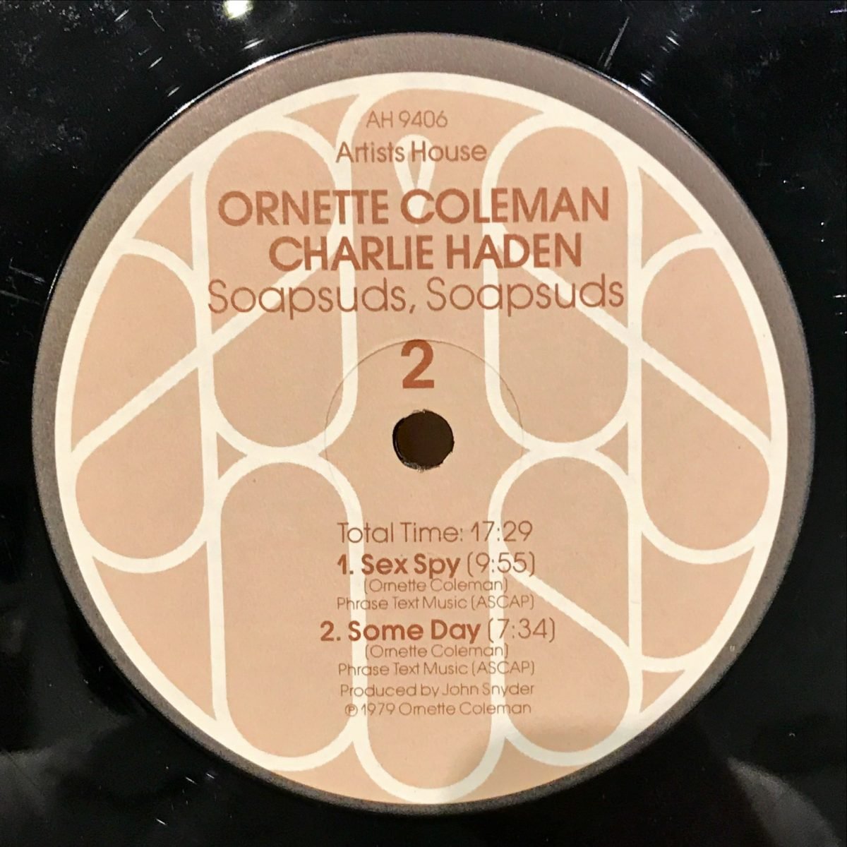 Ornette Coleman ‎– Soapsuds Soapsuds LP Plak - Görsel 3