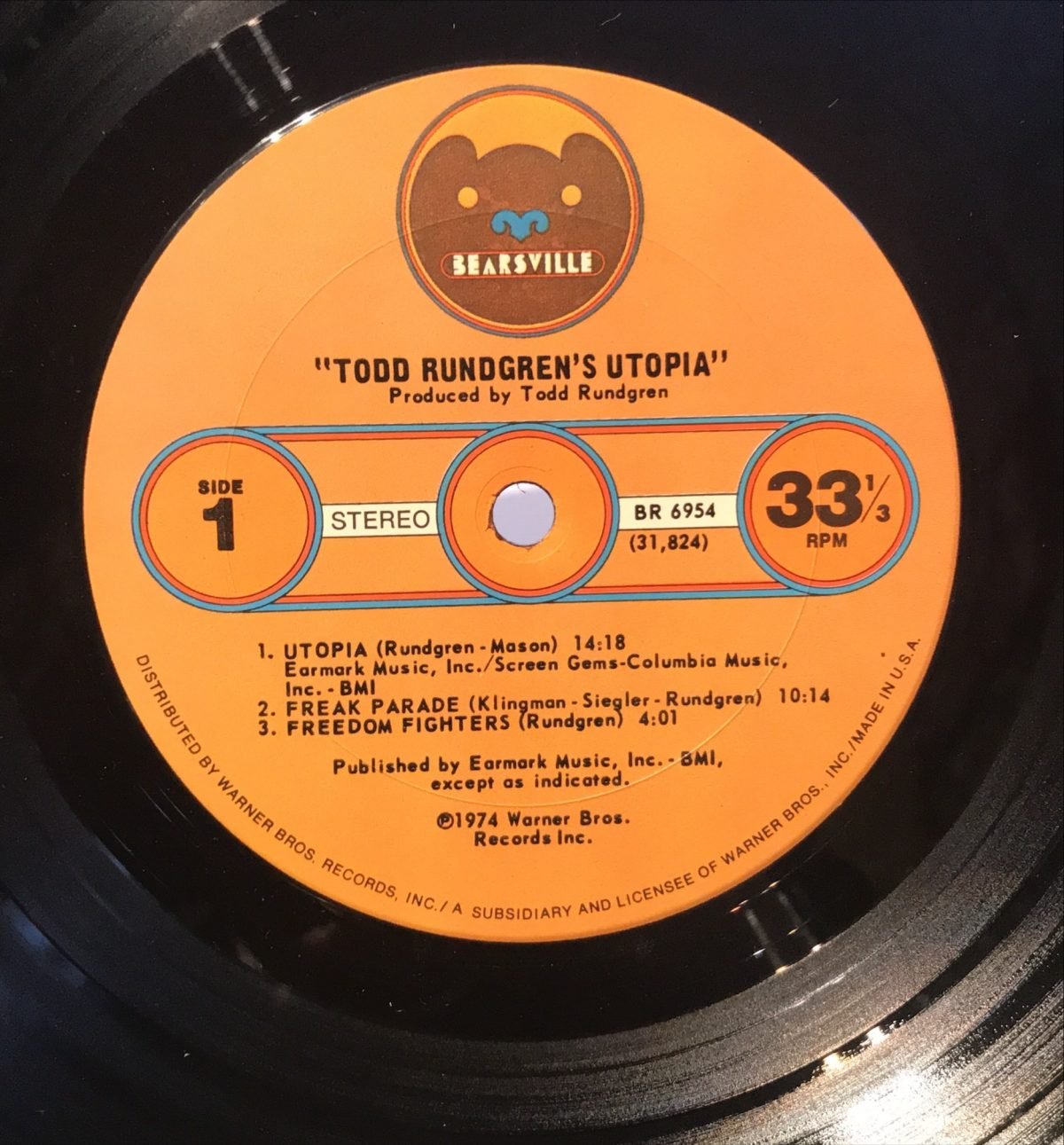 Utopia - Todd Rundgren's Utopia LP Plak - Görsel 3