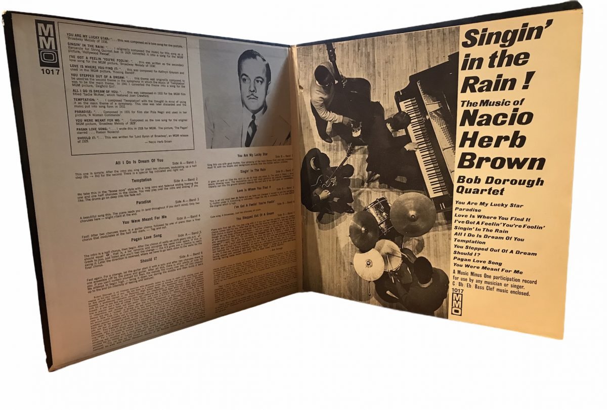 Bob Dorough Quartet ‎– Swingin' In The Rain LP Plak - Görsel 2