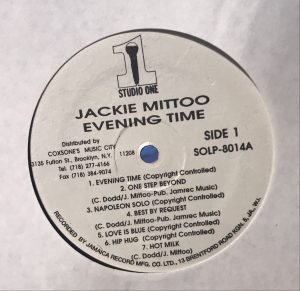 Jackie Mittoo And The Soul Vendors ‎– Evening Time LP Plak - Görsel 3