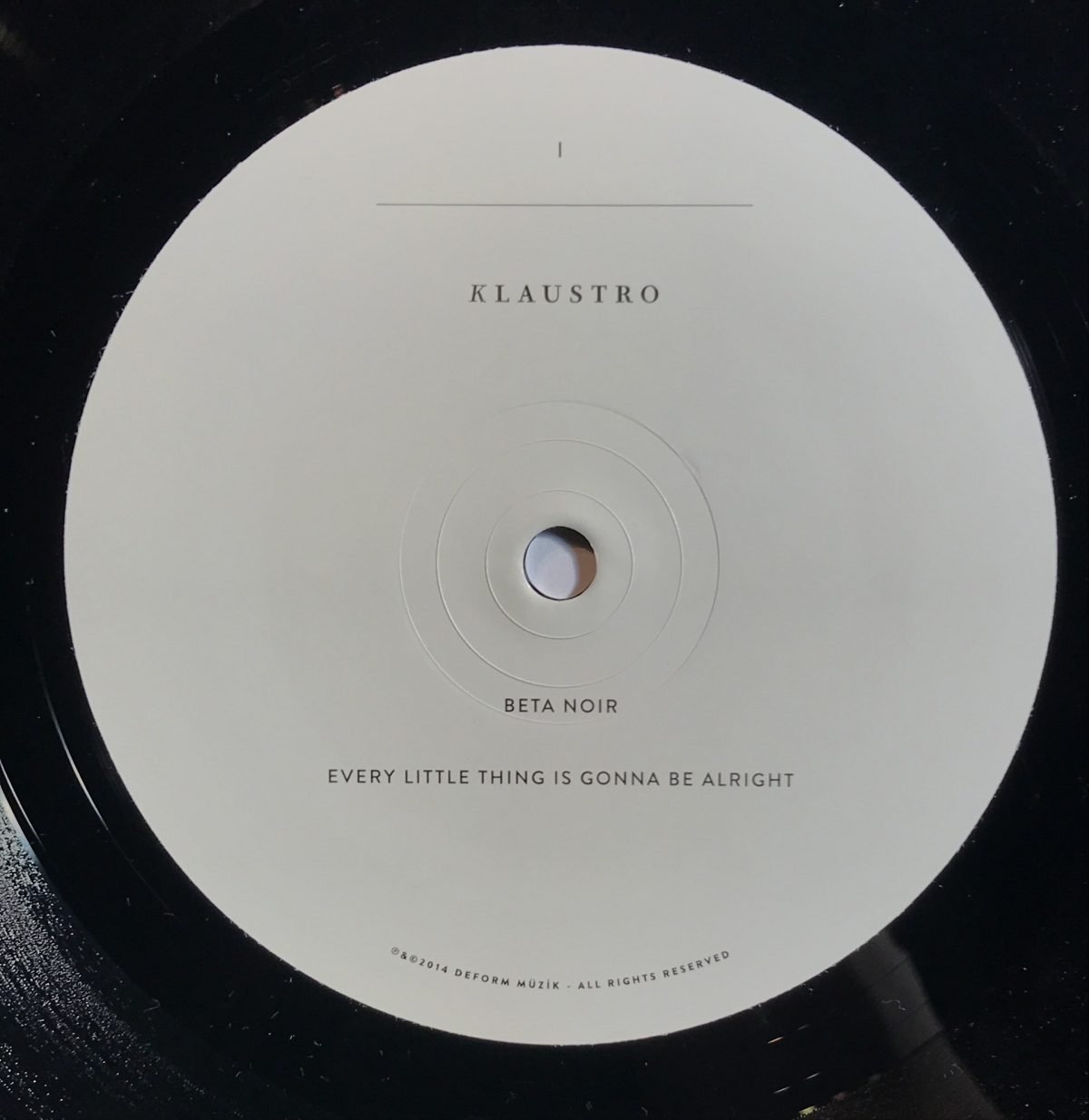 Klaustro ‎– Beyhude LP 10'' Plak - Görsel 3