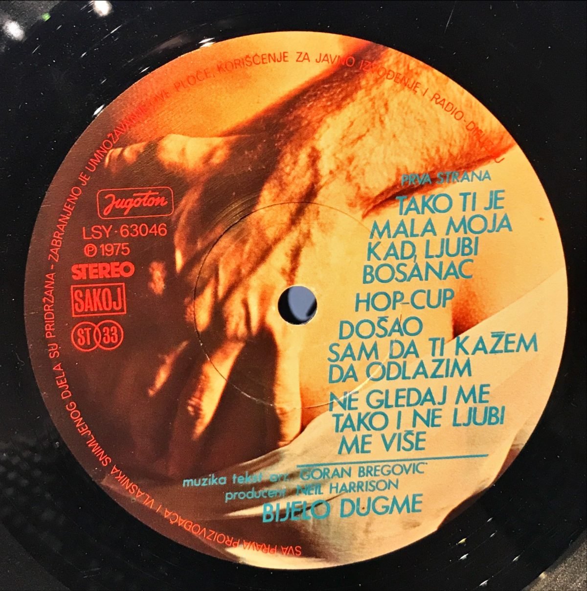 Bijelo Dugme ‎– Šta Bi Dao Da Si Na Mom Mjestu LP Plak - Görsel 4