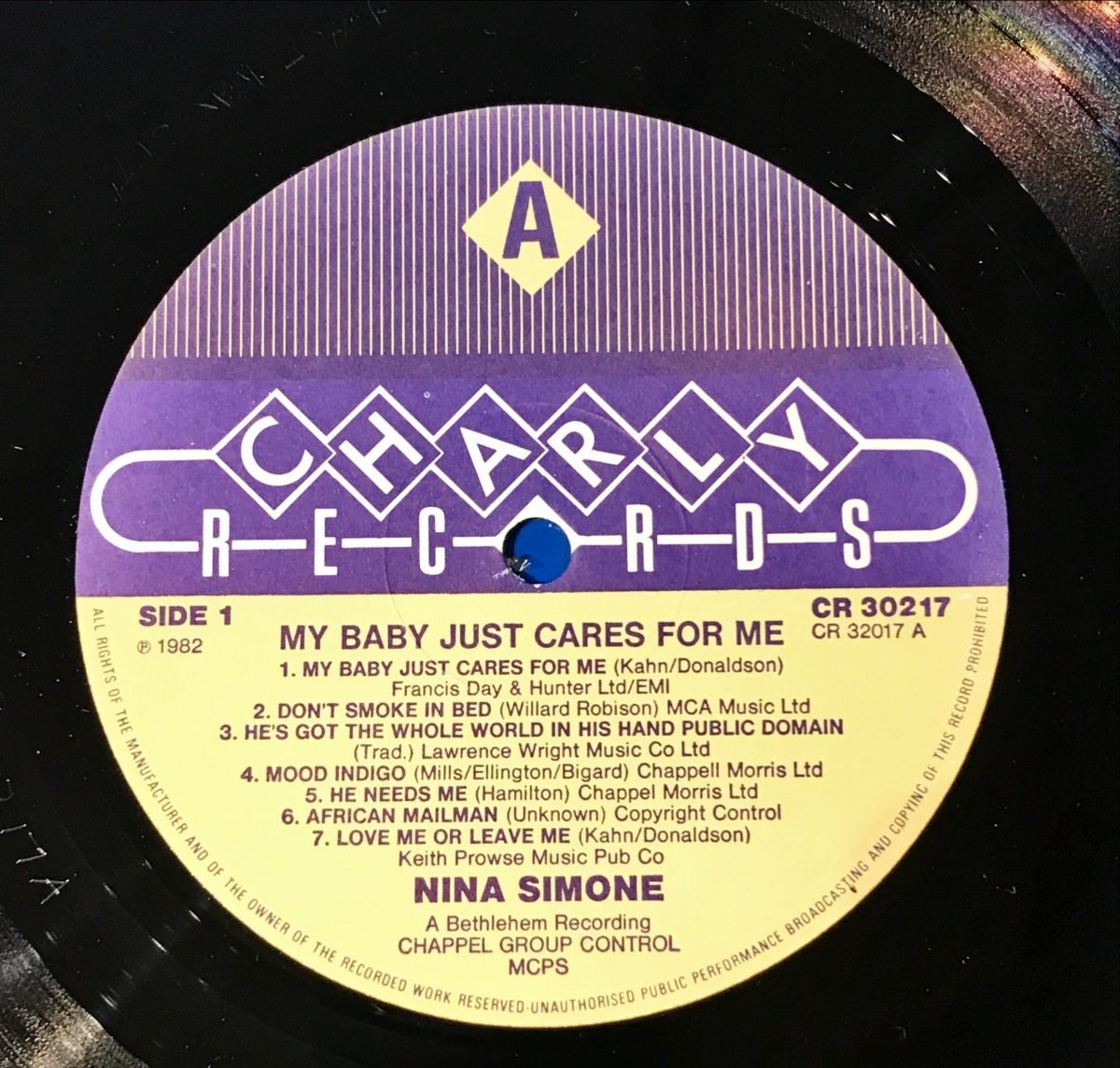 Nina Simone ‎– My Baby Just Cares For Me LP Plak - Görsel 3