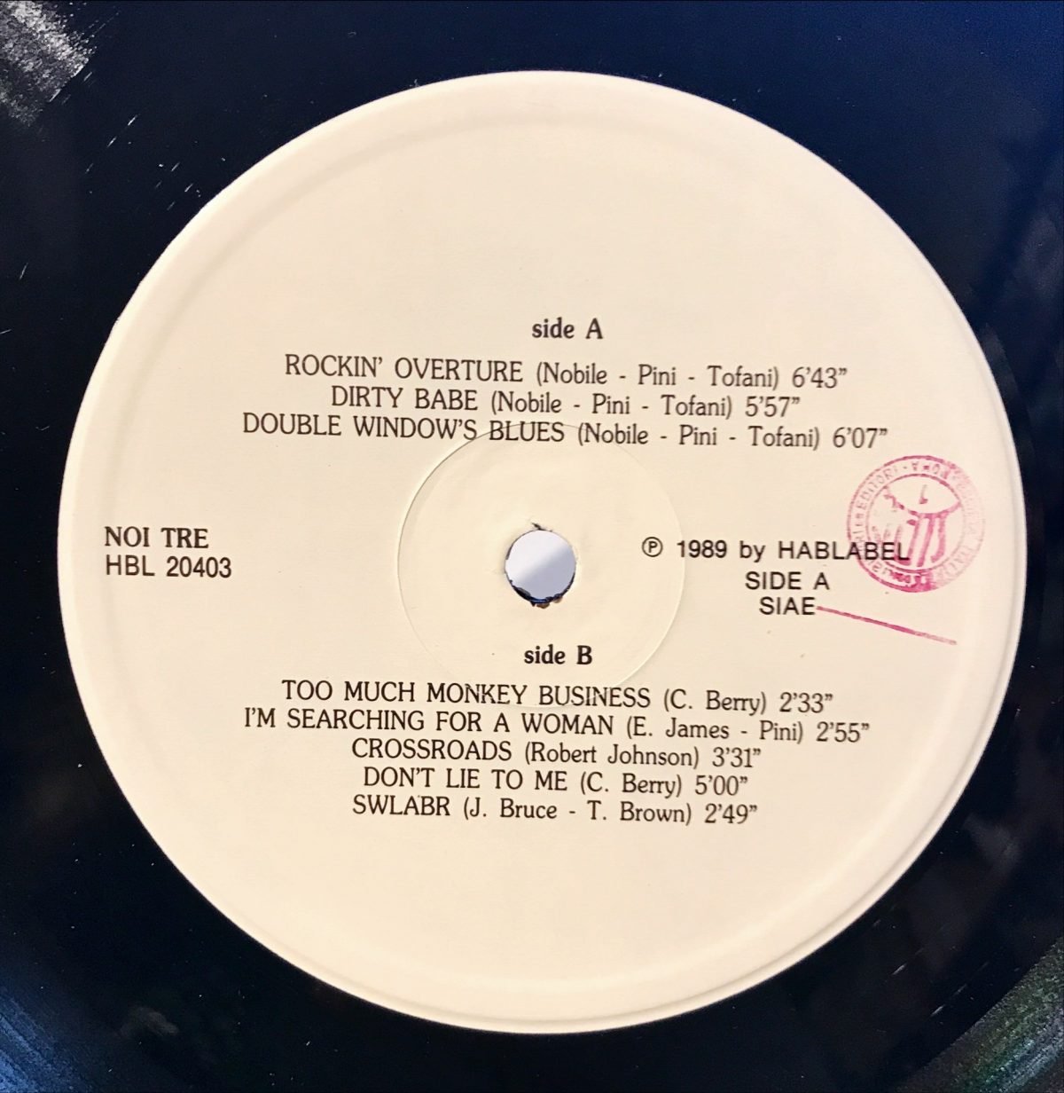 Noi Tre ‎– Noi Tre LP Plak - Görsel 2