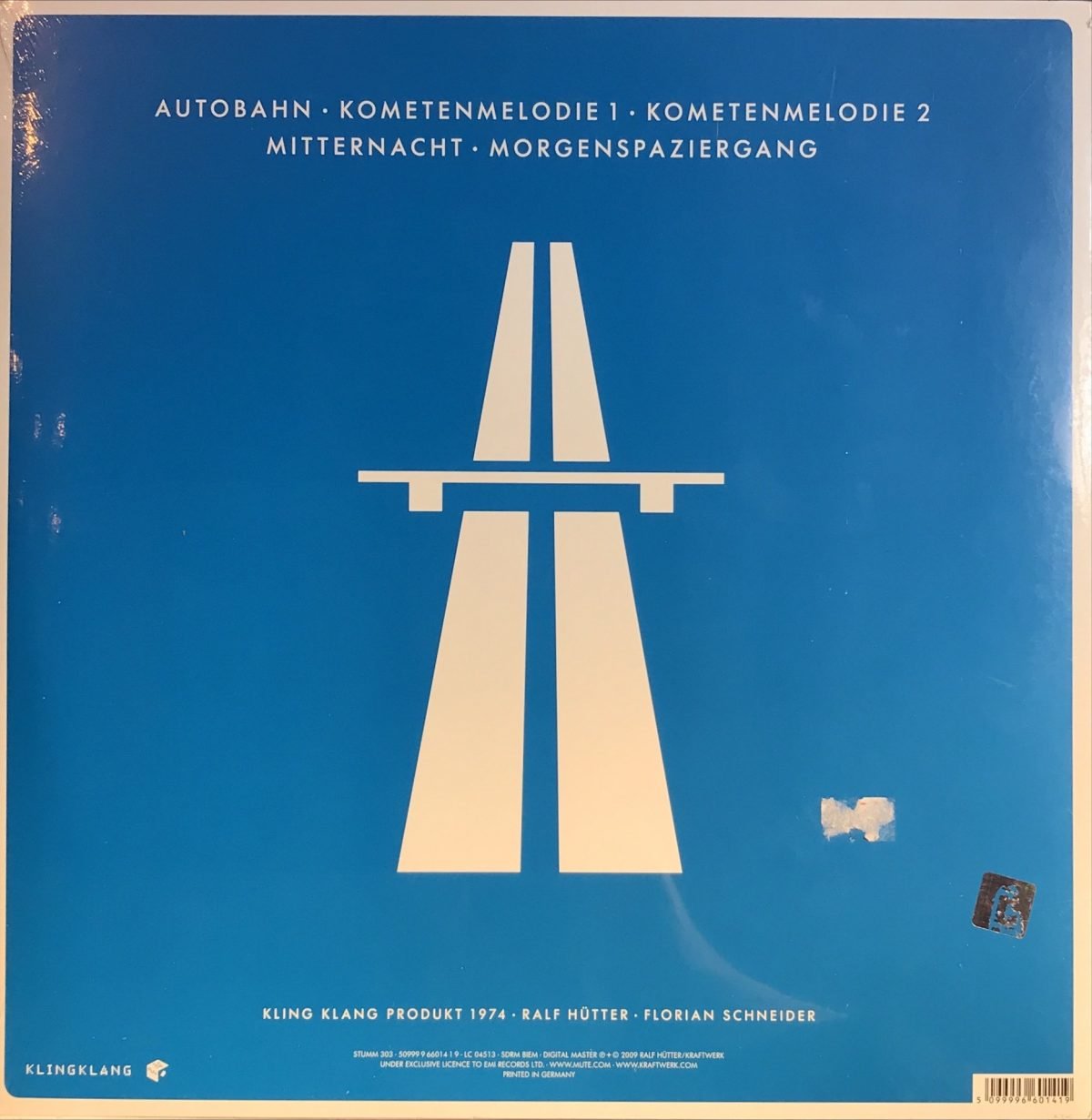 Kraftwerk ‎– Autobahn LP Plak - Görsel 2
