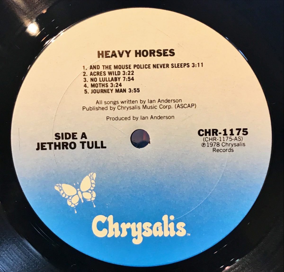 Jethro Tull ‎– Heavy Horses LP Plak - Görsel 3