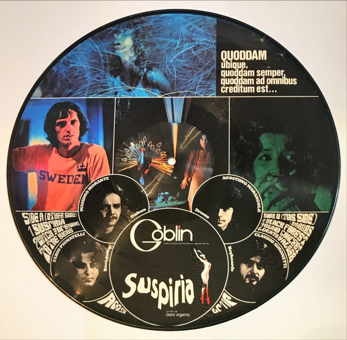 Goblin ‎– Suspiria (Original Soundtrack) LP Picture Disc 300 Adet Sınırlı Baskı - Görsel 3