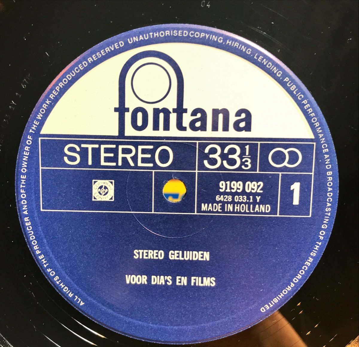 Stereo Sounds For Slides And Films - Ses Efektleri 2xLP Plak - Görsel 3