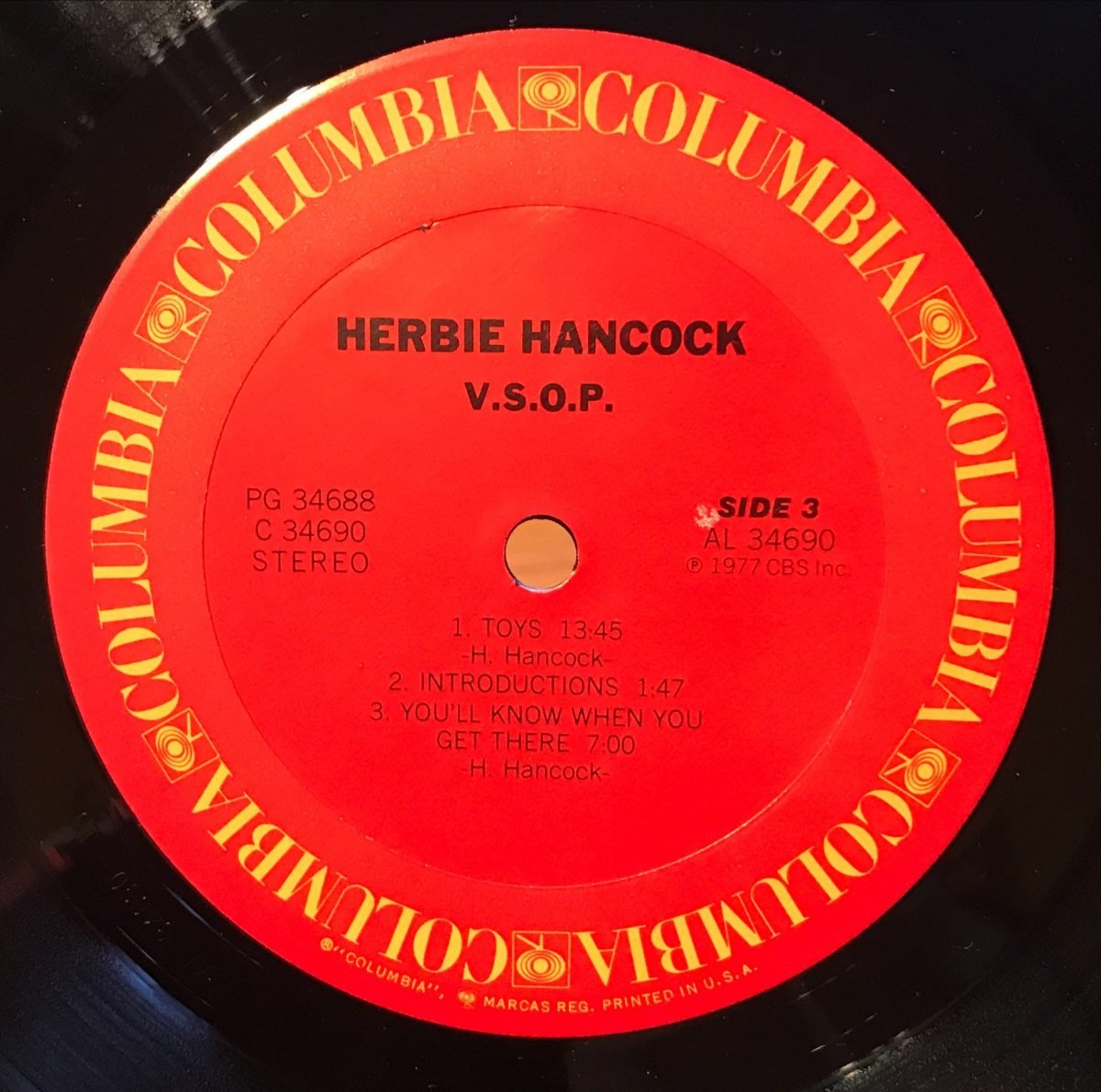 Herbie Hancock ‎– V.S.O.P. 2 x LP Plak - Görsel 4