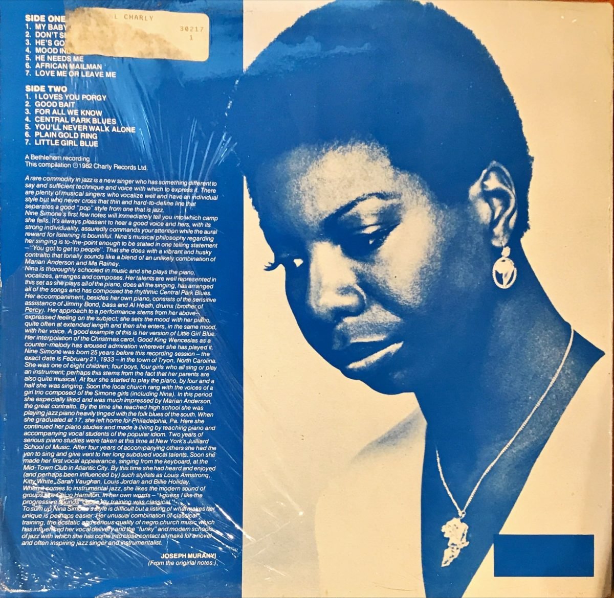 Nina Simone ‎– My Baby Just Cares For Me LP Plak - Görsel 2