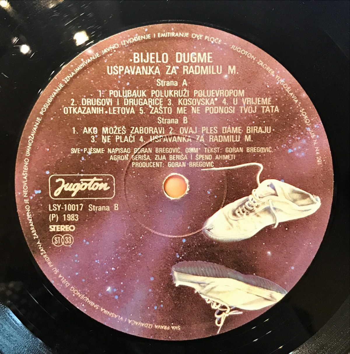 Bijelo Dugme ‎– Uspavanka Za Radmilu M. LP Plak - Görsel 3