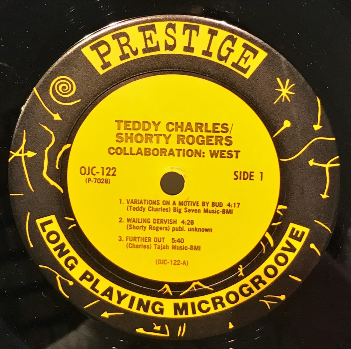 Teddy Charles / Shorty Rogers ‎– Collaboration: West LP Plak - Görsel 3