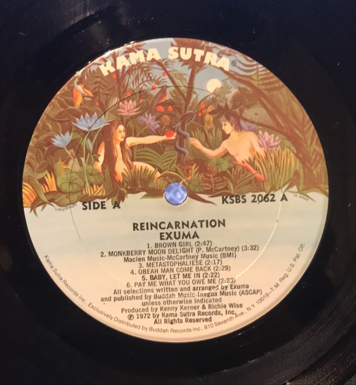 Exuma ‎– Reincarnation LP Plak - Görsel 4